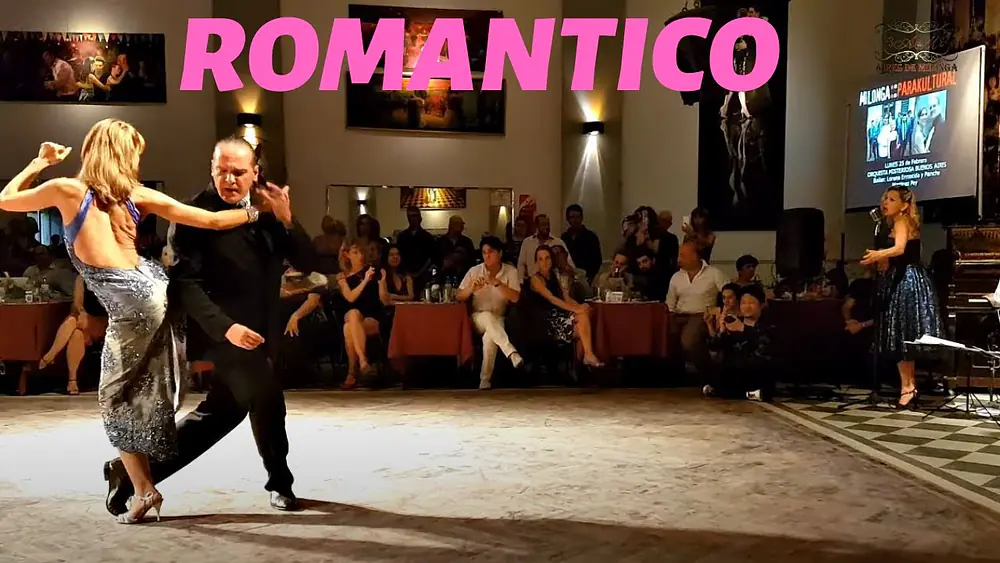 Video thumbnail for Romántico. Pancho Martinez Pey, Lorena Ermocida, Misteriosa Buenos Aires orquesta de tango baile