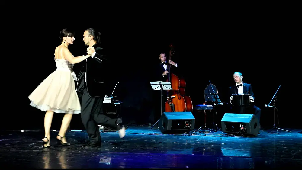 Video thumbnail for Aleksey Salienko and Ekaterina Nazarova, Milongero Nights 2014, Solo tango orquesta