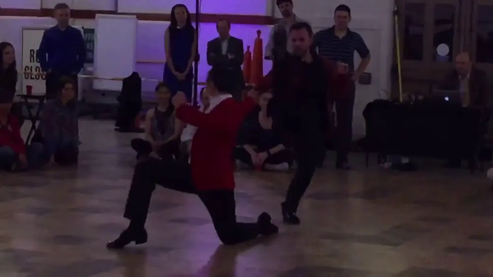 Video thumbnail for Martin Maldonado & Maurizio Ghella Watashi Eastern Market Argentine Tango Milonga, DC, 04 11 2017