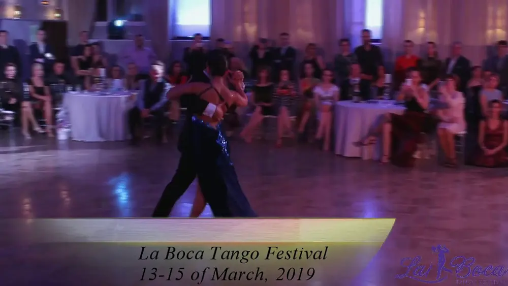 Video thumbnail for Simone Facchine & Gioia Abballe 1-4. La Boca Tango Fest