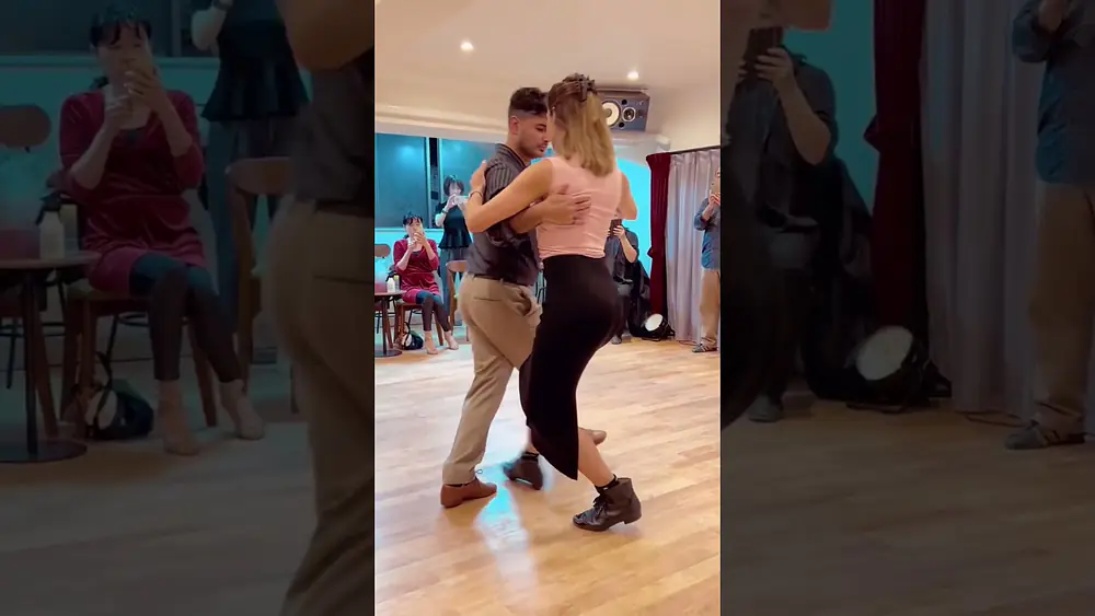 Video thumbnail for Sacadas lesson with amazing Paula Tejeda y Lucas Carrizo ❤️🔥 Follow @tangoexpo