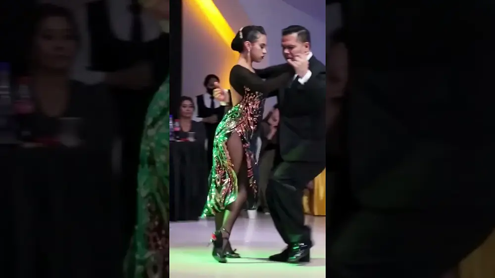 Video thumbnail for El Maestro Sebastián Arce y la diosa Paulina Mejía, bailando Pugliese😍🔥 #tango #tangoargentino