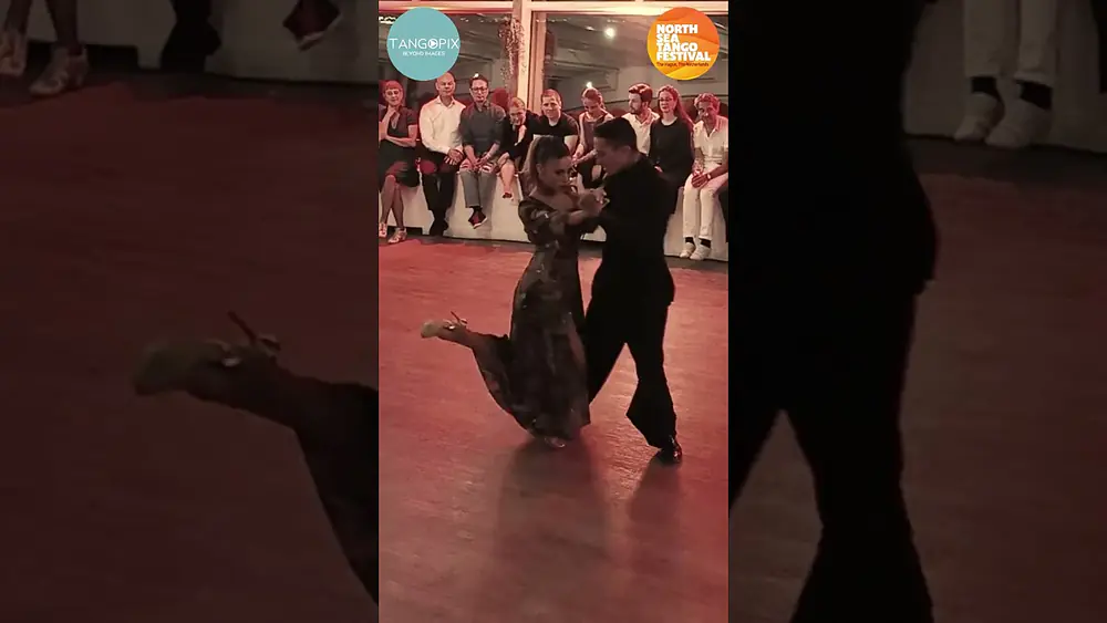 Video thumbnail for NORTH SEA TANGO FESTIVAL '24 - Julián Sanchez & Bruna Estellita dance Sonder Tango Orquesta - Chiqué