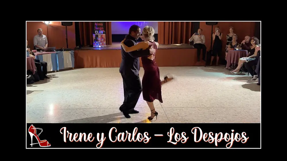 Video thumbnail for Irene "Trenzas" Natali y Carlos Estigarribia 1/4 - Los Despojos (C. Di Sarli)  BuenosAiresTango Club