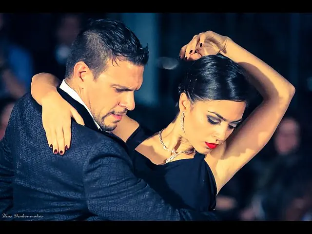 Video thumbnail for Leandro Palou & Maria Tsiatsiani: TANGO "Fueron tres años" | Milonga ALSOS