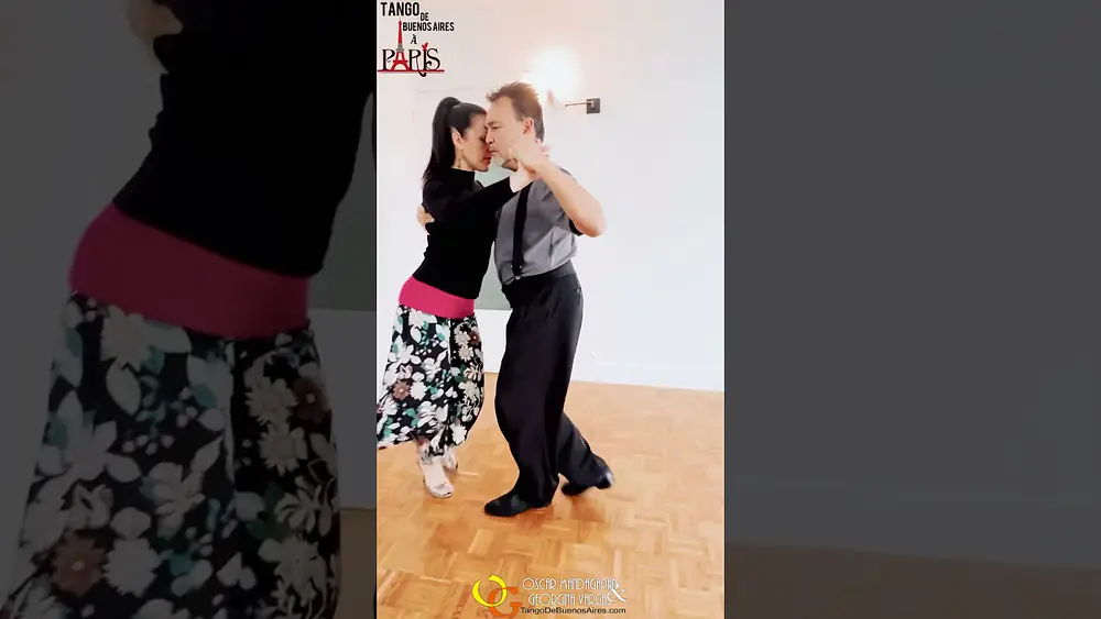 Video thumbnail for Cadena and variation for #tango #vals Georgina Vargas Oscar Mandagaran  online lesson 11/3/24
