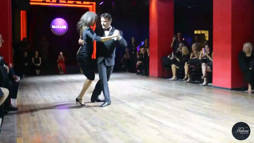 Video thumbnail for Natacha Poberaj & Carlos Rivarola en Milonga Malena "COMO NINGUNA"!!! 1/3