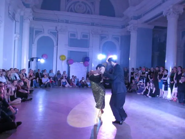 Video thumbnail for Nevskaya milonga 2017, Saint Petersburg. Dana Frigoli y Adrian Ferreyra. Part 1