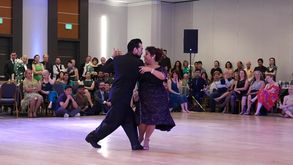 Video thumbnail for Graciela Gonzales & Leonardo Sardella @ Nora's Tango Week 2017 July 2 Tango Demo 1/2