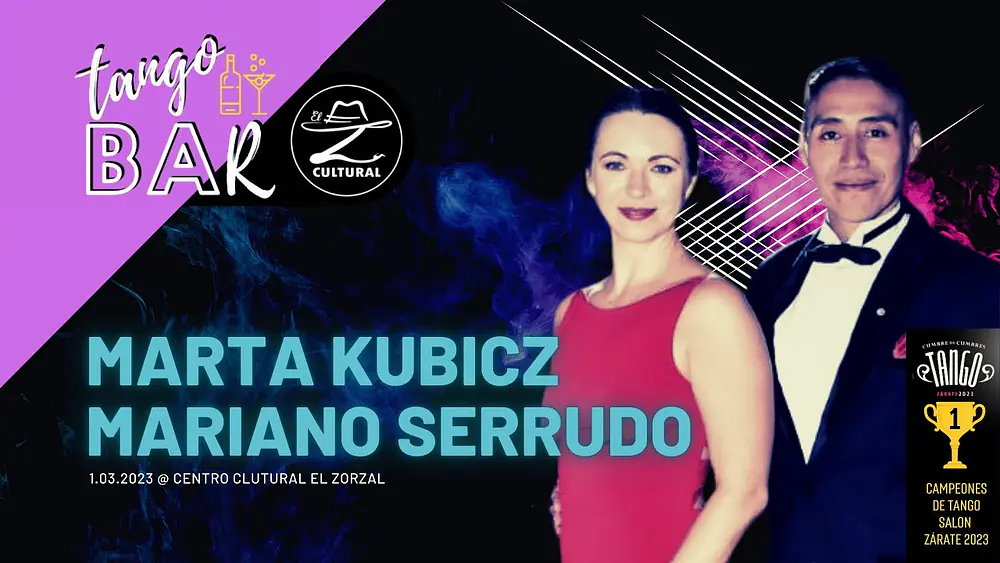 Video thumbnail for Marta Kubicz & Mariano Serrudo tango performance at el Zorzal (2/3)