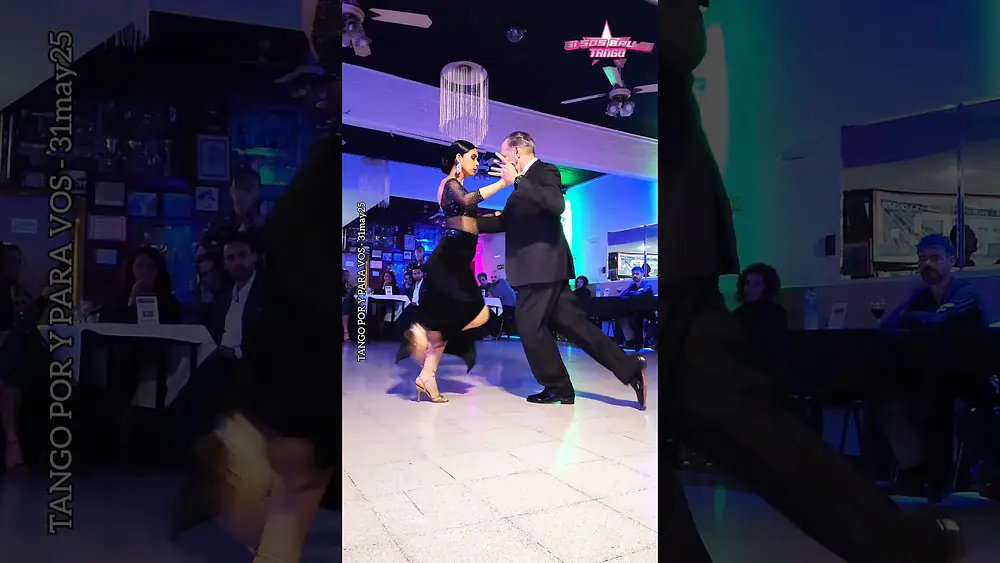 Video thumbnail for Reel 1 Barro (Pugliese) Anita Ponce y Pancho Martinez Pey. Si sos brujo Milonga 31may25