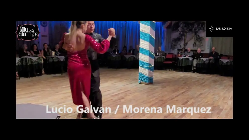 Video thumbnail for Lucio Galvan y Morena Marquez / Milonga de los Domingos - 11/06/2023 1/3