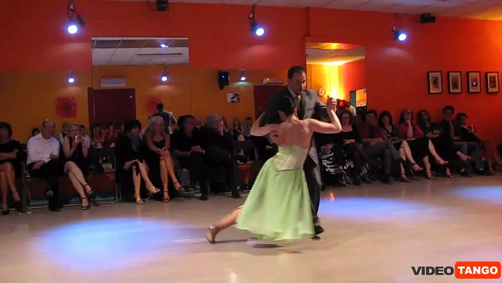 Video thumbnail for Tango Aix en Provence Cristina Sosa y Daniel Nacucchio en el club Compadrito
