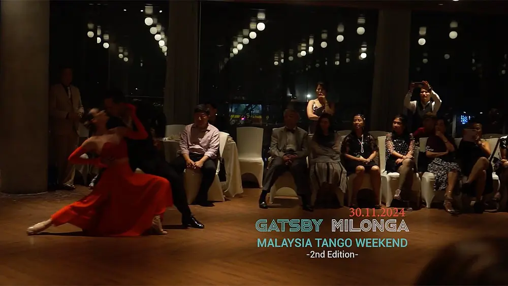 Video thumbnail for Laura D'Anna & Sebastián Acosta Tango #1 @Gatsby Milonga, 2nd Malaysia Tango Weekend by FAME Studio