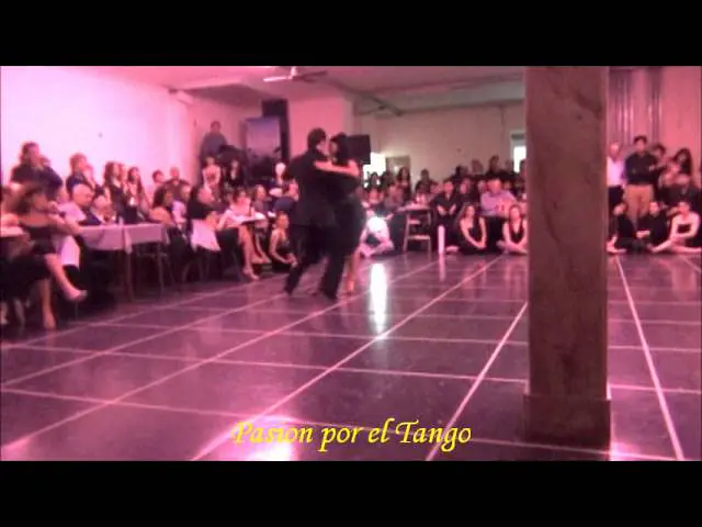 Video thumbnail for GERALDIN ROJAS y EZEQUIEL PALUDI bailando la milonga FLOR DE MONSERRAT en FLOREAL MILONGA