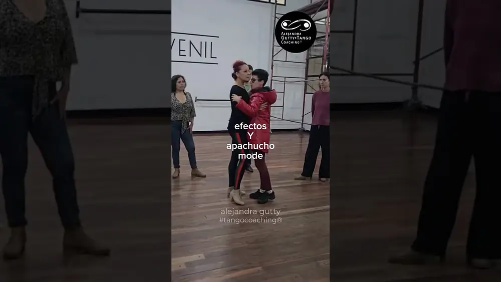 Video thumbnail for Apachucho mode .TANGO . Alejandra Gutty •Tango Coaching®