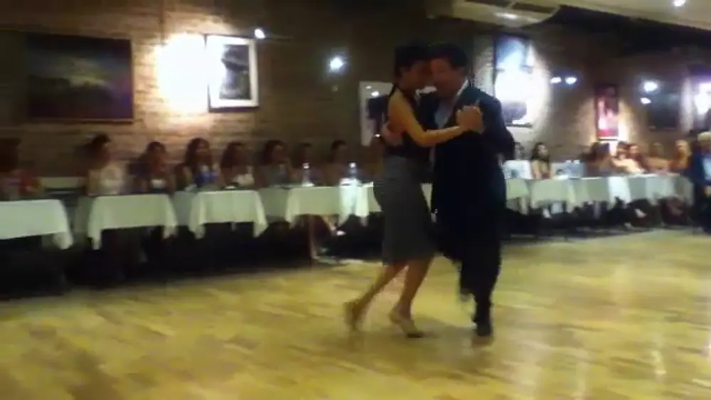 Video thumbnail for Bailaron Daiana Guspero, Miguel Zotto & Flaco Dany, en la milonga Los Cachirulos. Part.2 - 09/01/16