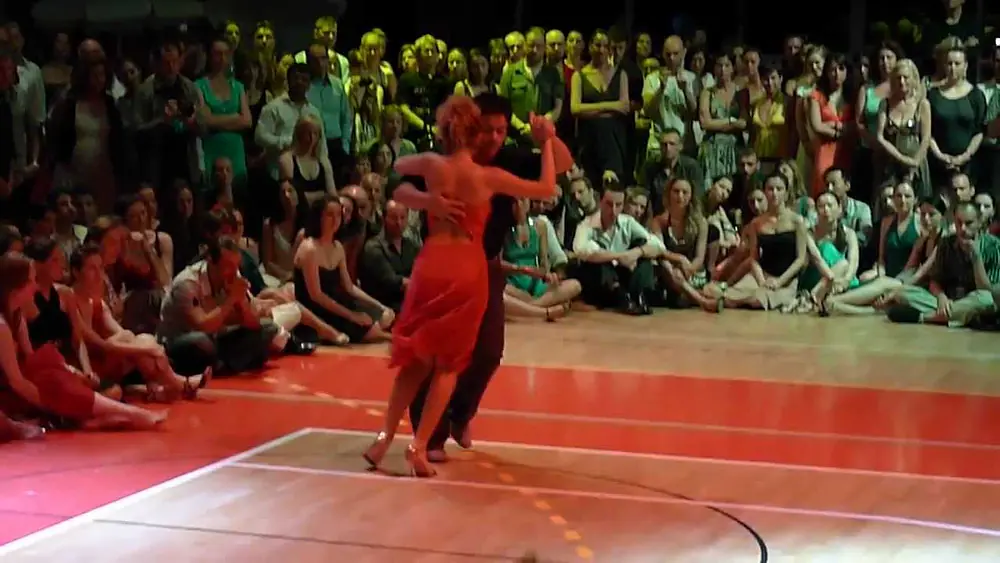 Video thumbnail for Noelia Hurtado & Carlitos Espinoza at the Mediterranean Summer Tango Fest, Porec - Vals