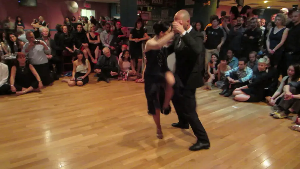 Video thumbnail for Guillermina Quiroga and Mariano Diego Logiudice at Mala Leche NYC December 2017 performance 1