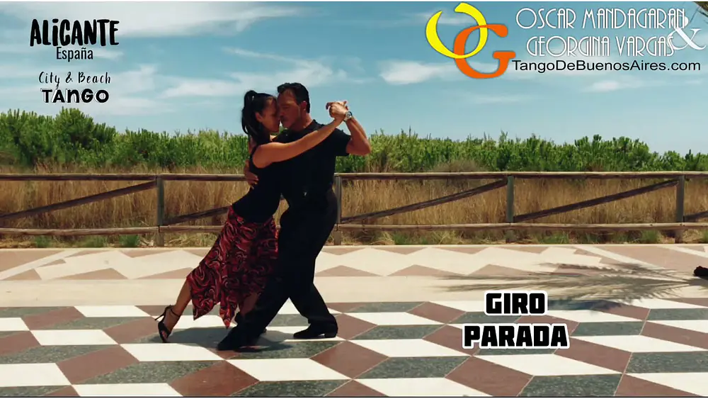 Video thumbnail for #Musicality demo Giro & Parada TangoDeBuenosAires by Georgina Vargas Oscar Mandagaran