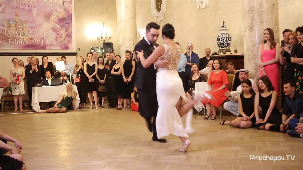 Video thumbnail for Jonathan Saavedra & Clarisa Aragon, 3-5, Moscow Tango Holidays 24-26 May 2019
