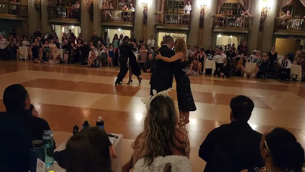 Video thumbnail for Argentine tango: Lorena Ermocida & Pancho Pey with Javier Rodriguez & Moira Castellano - Mentías