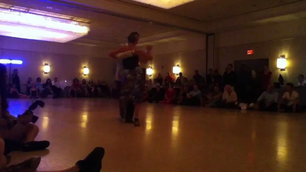 Video thumbnail for Barbara Carpino and Claudio Forte at Chicago Tango Week 2012, Friday night Milonga, performance 1