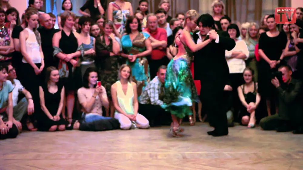 Video thumbnail for Alejandra Mantinian & Aoniken Quiroga, Moscow, (2-4), http://prisсhepov.ru, archive video, tango