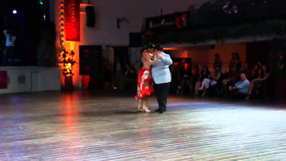 Video thumbnail for AONIKEN QUIROGA E ALEJANDRA MANTIÑAN NO 12º FESTIVAL TANGO LISBOA 1/5