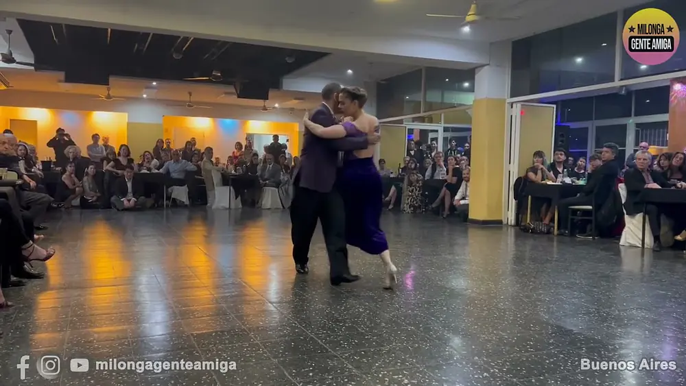 Video thumbnail for Maximiliano Cristiani y Ayse Gencalp - Milonga Gente Amiga - 20/AGO/2023 (1/2)