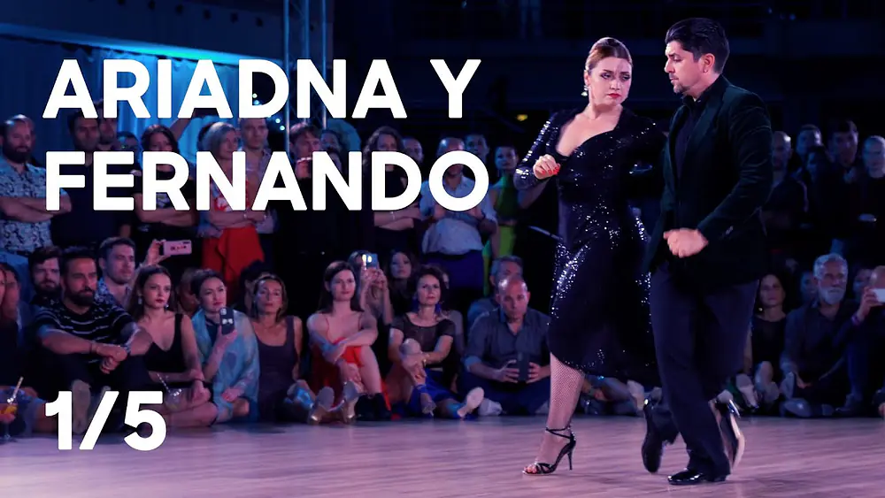 Video thumbnail for Ariadna Naveira & Fernando Sanchez @Belgrade Tango Encuentro 2024 1/5 - Caló - Sol