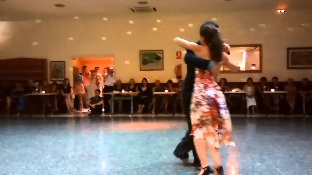 Video thumbnail for Celine Giordano Alexis Quezada - Milonga - Casa Valencia - Barcelona