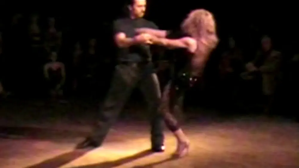 Video thumbnail for Gustavo Rosas. Tango con Guillermina Quiroga en NEW York.Abril 2005.U.S.A.