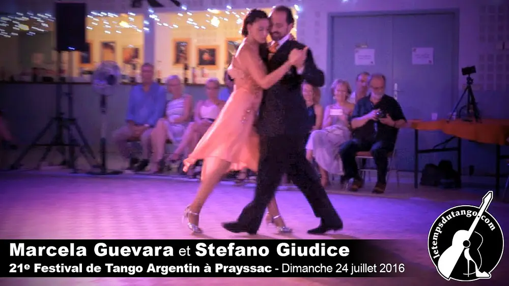 Video thumbnail for La Milonga de Buenos Aires - Marcela Guevara et Stefano Giudice - Prayssac 2016