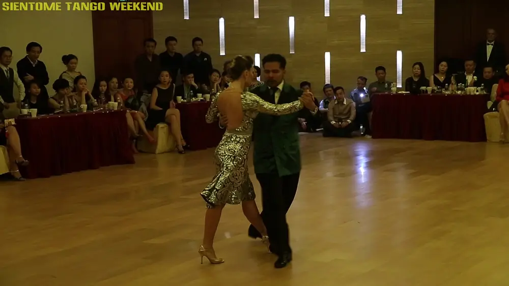 Video thumbnail for Sebastian Arce y Mariana Montes - Feb 25, 2017(3 of 5) at Sientome Tango Weekend, Shanghai