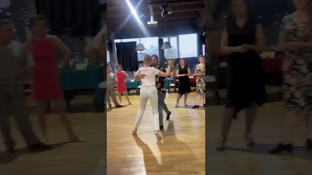 Video thumbnail for Yalcin Ugur y Verá Gogoleva tango class 😍🤍 Follow @tangoexpo