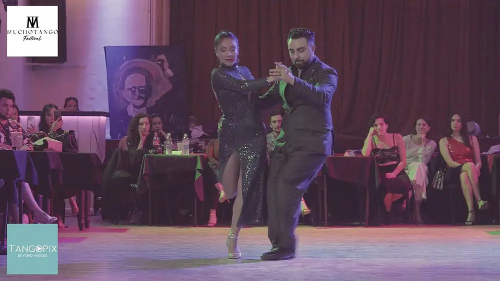 Video thumbnail for MUCHO TANGO FESTIVAL '24 - Jonathan Saavedra & Clarisa Aragón dance Alfredo De Angelis - Imaginación