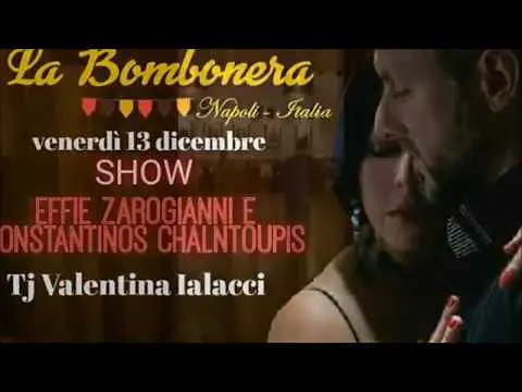 Video thumbnail for Konstantinos Chalntoupis & Effie Zarogianni bailan "Amarras" (Orq.Juan Darienzo) - Bombonera Milonga