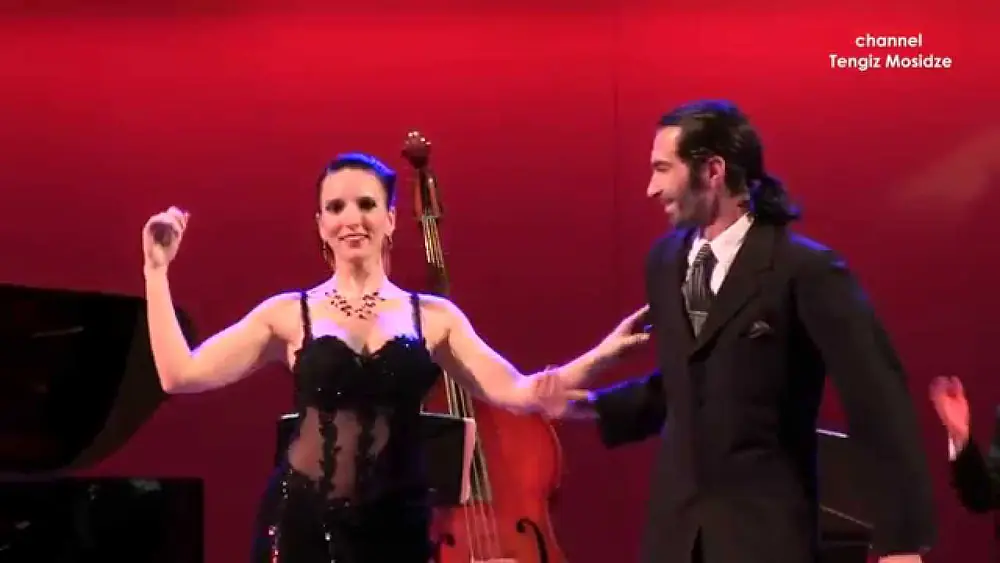 Video thumbnail for Tango "La Cumparsita". Silvio Grand and Romina Godoy with “Solo Tango Orquesta”. Танго. 2015.