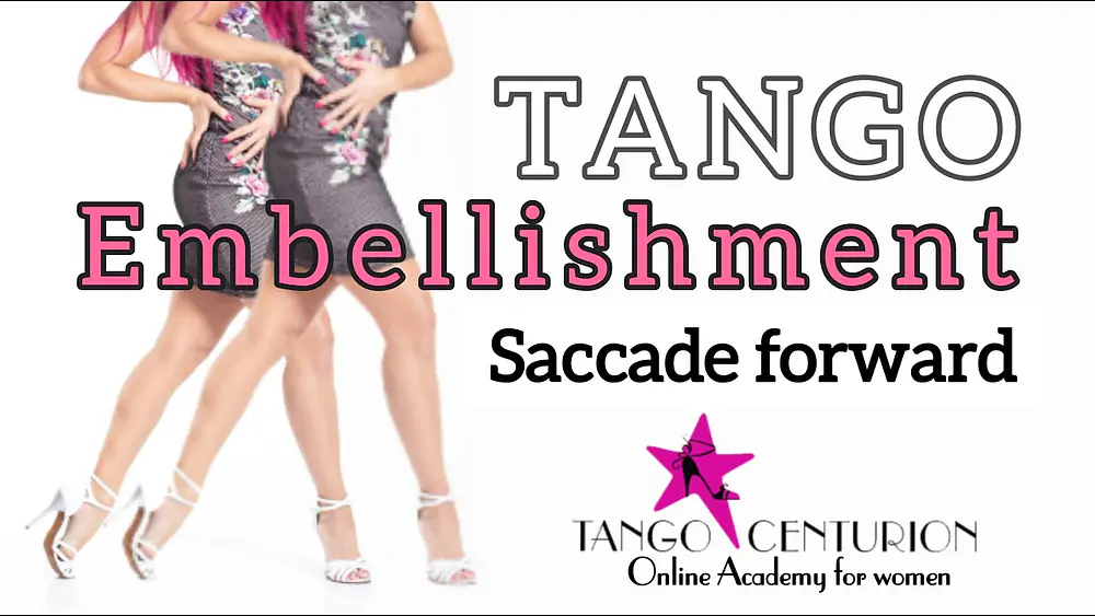 Video thumbnail for 💍👠Embellishment Tango #Saccade #women Tango - Practice by Analía Centurión 💃