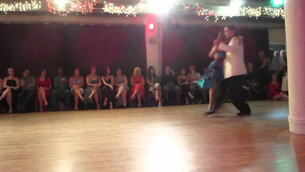 Video thumbnail for Gustavo Rosas and Gisela Natoli performance 2 @ All Night Milonga NYC 2014