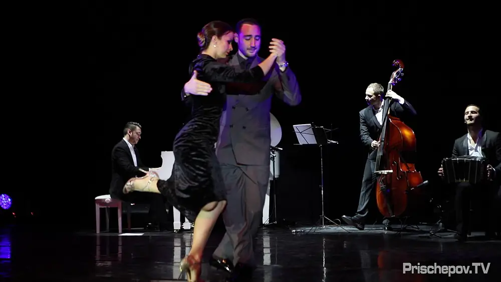 Video thumbnail for Fausto Carpino & Stephanie Fesneau Solo Tango Orquesta (Russia), 1, Moscow Tango Holidays, 2018