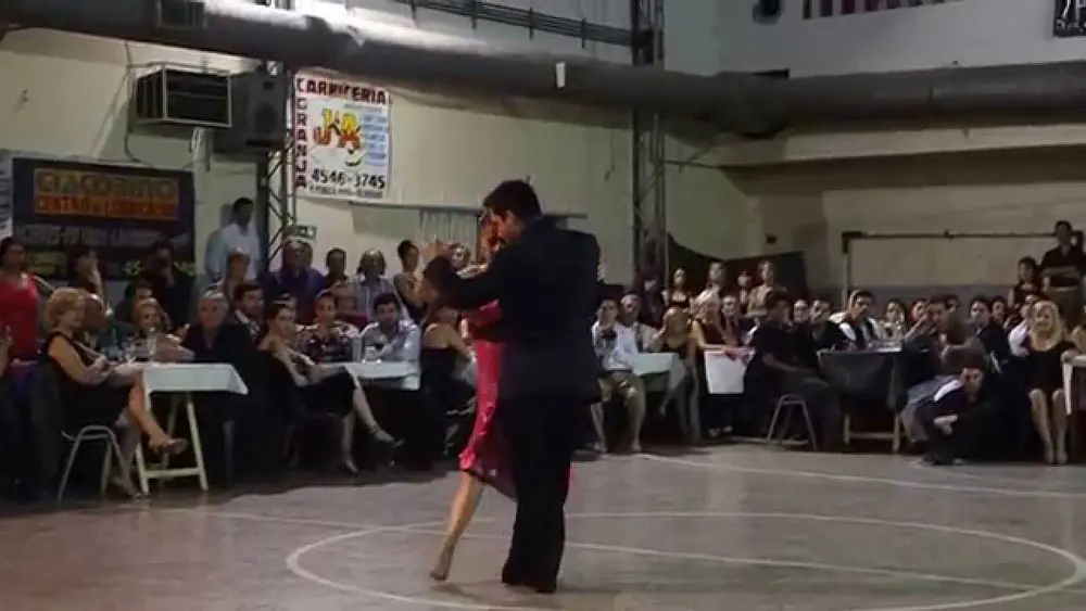 Video thumbnail for Javier Rodriguez y Noelia Barsi - 3/4 - Milonga Malena, Sunderland Club, BA   20-04-2014