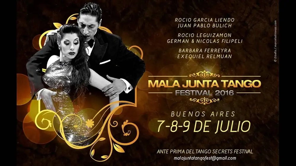 Video thumbnail for Barbara Ferreyra y Exequiel Relmuan "MALA JUNTA TANGO FESTIVAL" - LOCA