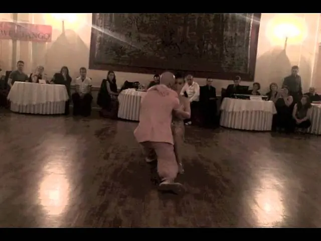 Video thumbnail for Wawel Tango Festival, Krakow 2015, Alejandra Heredia & Mariano Otero, Part 2