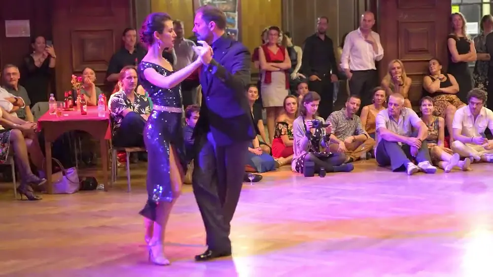 Video thumbnail for Camila Ameglio & René-Marie Meignan at Tic-Tac Tango Time Geneva 30.9.22. Anibal Troilo: Tinta Roja