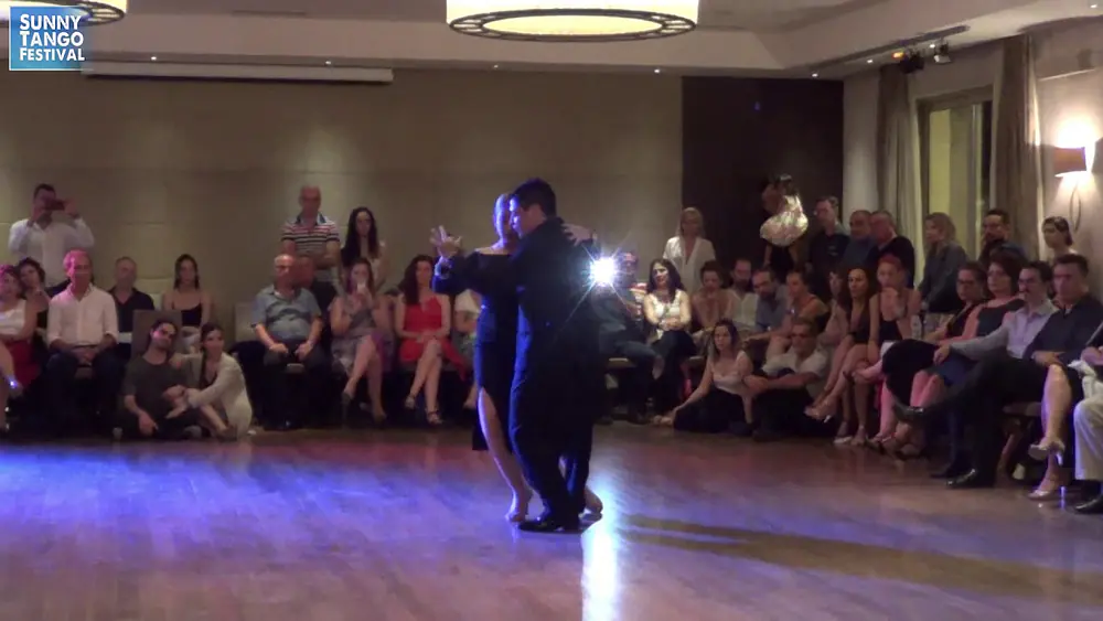 Video thumbnail for Carlitos Espinoza - Noelia Hurtado 3/5, June 2019, Sunny Tango Festival, Crete, Greece, D'Arienzo