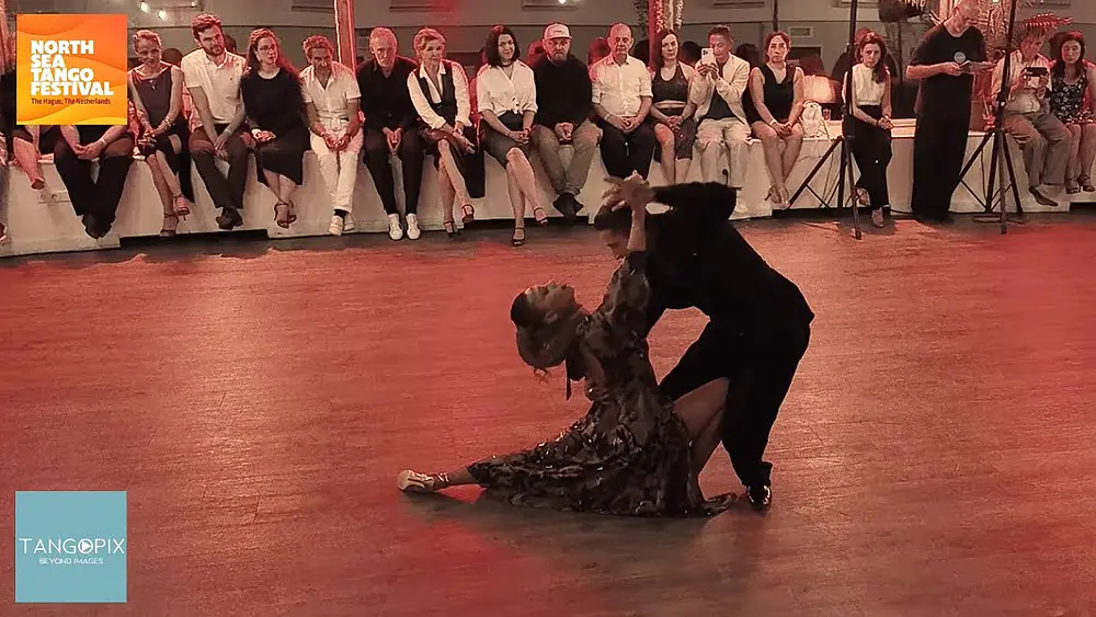 Video thumbnail for NORTH SEA TANGO FESTIVAL '24 - Julián Sanchez & Bruna Estellita dance Sonder Tango Orquesta - Chiqué