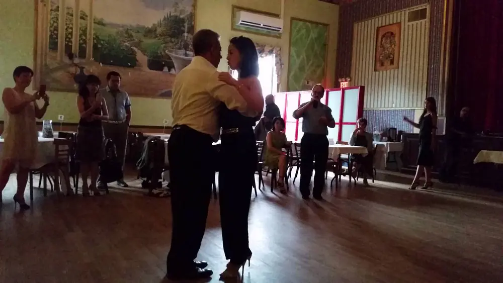 Video thumbnail for Argentine tango class: Jorge Torres @ Astoria tango club