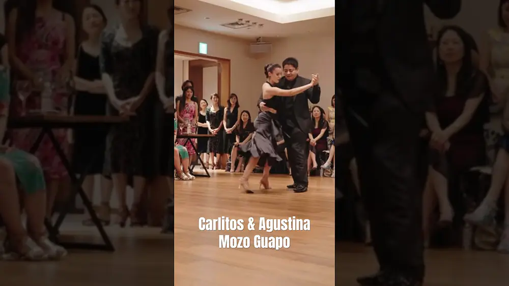 Video thumbnail for Carlitos & Agustina Mozo Guapo Argentine Tango Performance #アルゼンチンタンゴ #shorts #milonga #tango #탱고